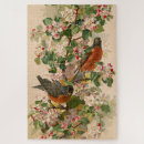 Suche nach rotkehlchen puzzle Blumen