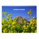 Suche nach weg mit natur kalender Berge