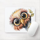 Suche nach eule im baum mousepads Vogelvogel