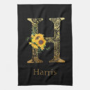 Suche nach sonnenblume geschirr tücher Monogramm