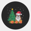 Suche nach bulldog aufkleber Frohe weihnachten