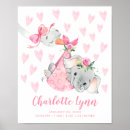 Suche nach elefant kinderzimmer poster Baby girl