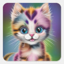 Suche nach gestreifte katze aufkleber Katzen