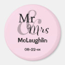 Suche nach personalisierte gastgeschenk hochzeit magnete Mr und mrs
