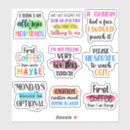 Suche nach funny work aufkleber Arbeit