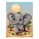 Suche nach baby elefant poster Niedliche tiere