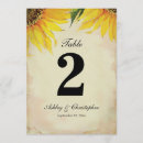Suche nach sonnenblume empfang tischkarten Rustikal