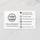 Suche nach logo angepasst visitenkarten Einfach