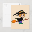 Suche nach ich sind eine hexe postkarten Illustration