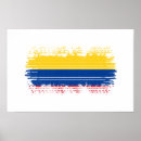 Suche nach kolumbien poster Kolombia flagge