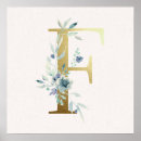 Suche nach buchstabe f poster Monogramm