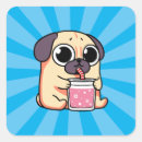 Suche nach mops cartoon aufkleber Kawaii