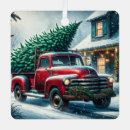 Suche nach vintager lkw ornamente Weihnachtsbaum