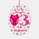 Suche nach 3 geburtstag ornamente Personalisiert