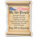 Suche nach tyrannei aufkleber Trumpf