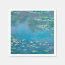 Suche nach monet papierservietten Wasserlilien