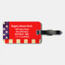 Suche nach amerika gepäckanhänger Us flagge