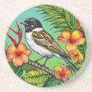 Suche nach roter vogel untersetzer Vintag