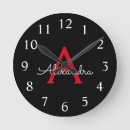 Suche nach rot wanduhren Für sie