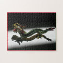 Suche nach goldener drache puzzle Rot