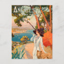 Suche nach antibes postkarten Vintag