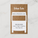 Suche nach nahrungsmittel visitenkarten Catering
