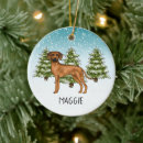 Suche nach rhodesian ridgeback ornamente Weihnachten