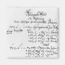 Suche nach dokumente magnete Handschrift