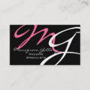 Suche nach vorlagen visitenkarten Monogramm