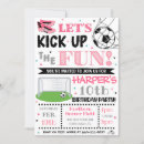 Suche nach mädchenfußball einladungen Fußballgeburtstag