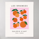 Suche nach nahrung poster Orange