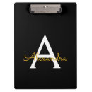 Suche nach gold klemmbrett Schwarz