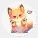 Suche nach glücklicher fuchs aufkleber Tier
