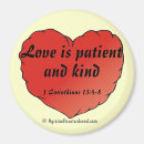 Suche nach liebe ist geduldig magnete Herz