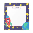 Suche nach rakete notizblock Astronaut