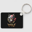 Suche nach wilder wolf schlüsselanhänger Wald