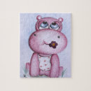 Suche nach flusspferd puzzle Tier