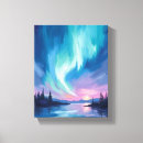 Suche nach nordlichter geschenke Aquarell