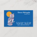 Suche nach uhu visitenkarten Eule