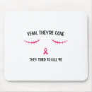 Suche nach brust krebsbewusstsein mousepads Pink
