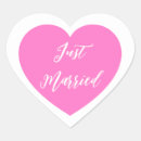 Suche nach just married aufkleber Braut
