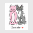 Suche nach weißes kätzchen aufkleber Skurril