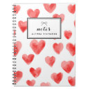 Suche nach herzen kleine notizbücher Rot