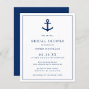 Suche nach nautical bridal shower einladungen Elegant