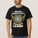 Suche nach lernen tshirts Für ihn