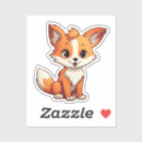 Suche nach fuchs cartoon aufkleber Tier