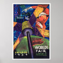 Suche nach chicago worlds fair poster Vintag