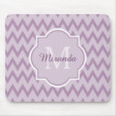 Suche nach lila zickzack mousepads Monogramm