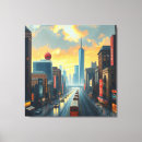 Suche nach städtische szene leinwandbilder Skyline
