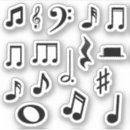 Suche nach musiknoten hüllen Symbol